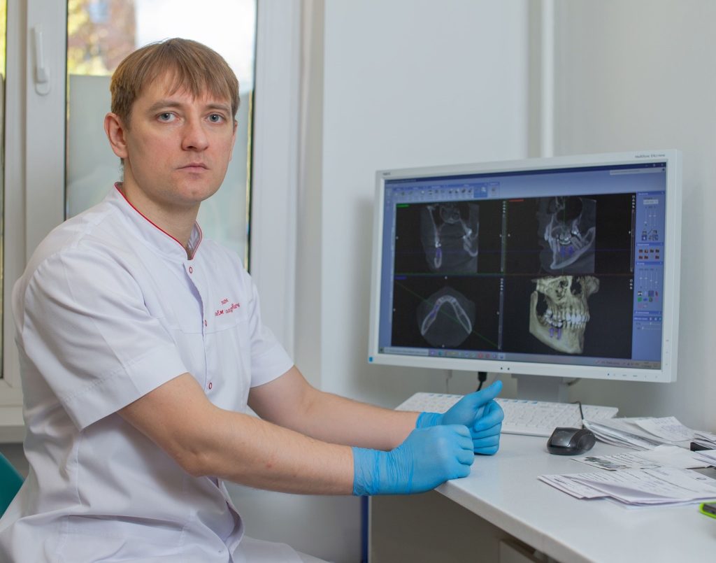 Этапы имплантации зубов